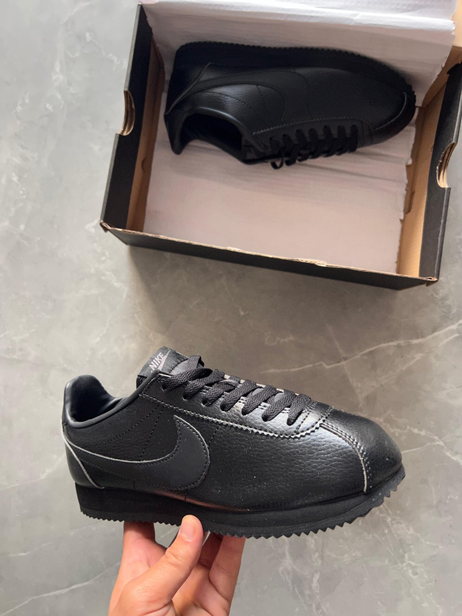 Cortez Full Leather Sneakers For Boys 5 Colors