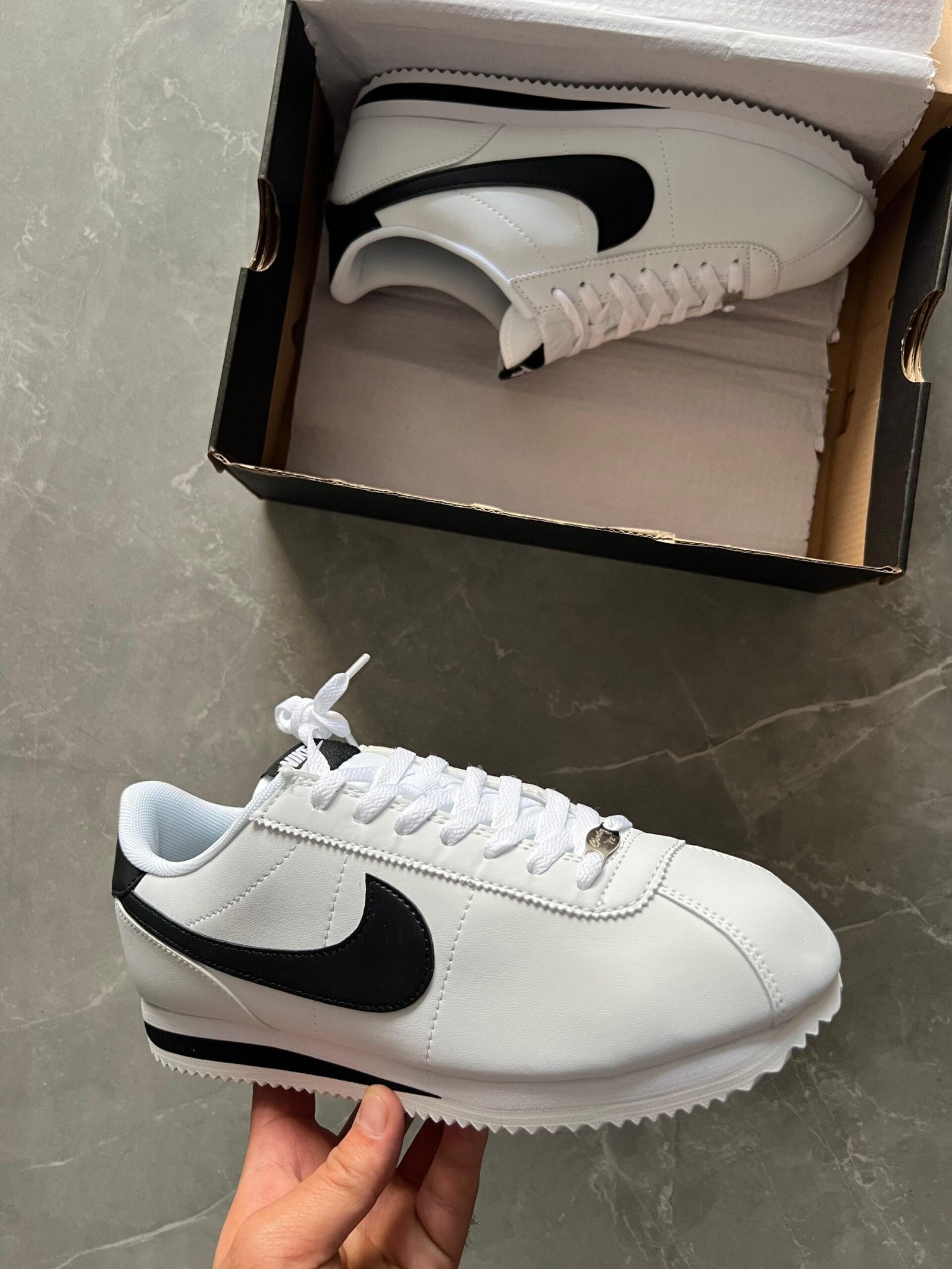 Cortez Full Leather Sneakers For Boys 5 Colors