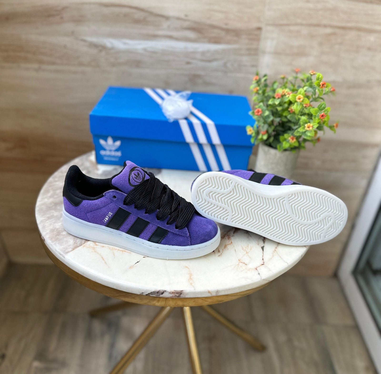 Imported Campus Purple Sneakers For Girls