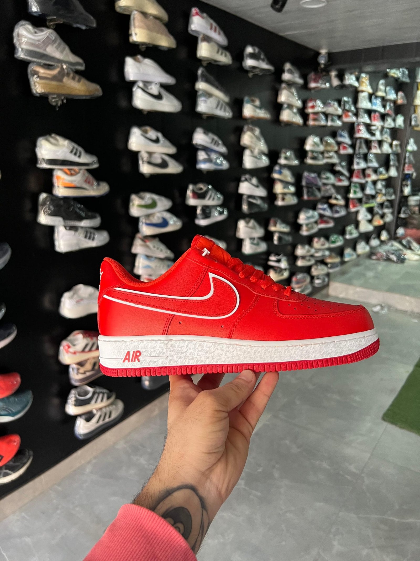 Picante Red Sneaker On Sale Limited Stock