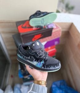 Low Halloween Black Cat Sneakers