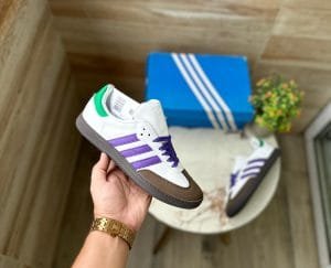 Samba Off White Blue Sneakers On Sale