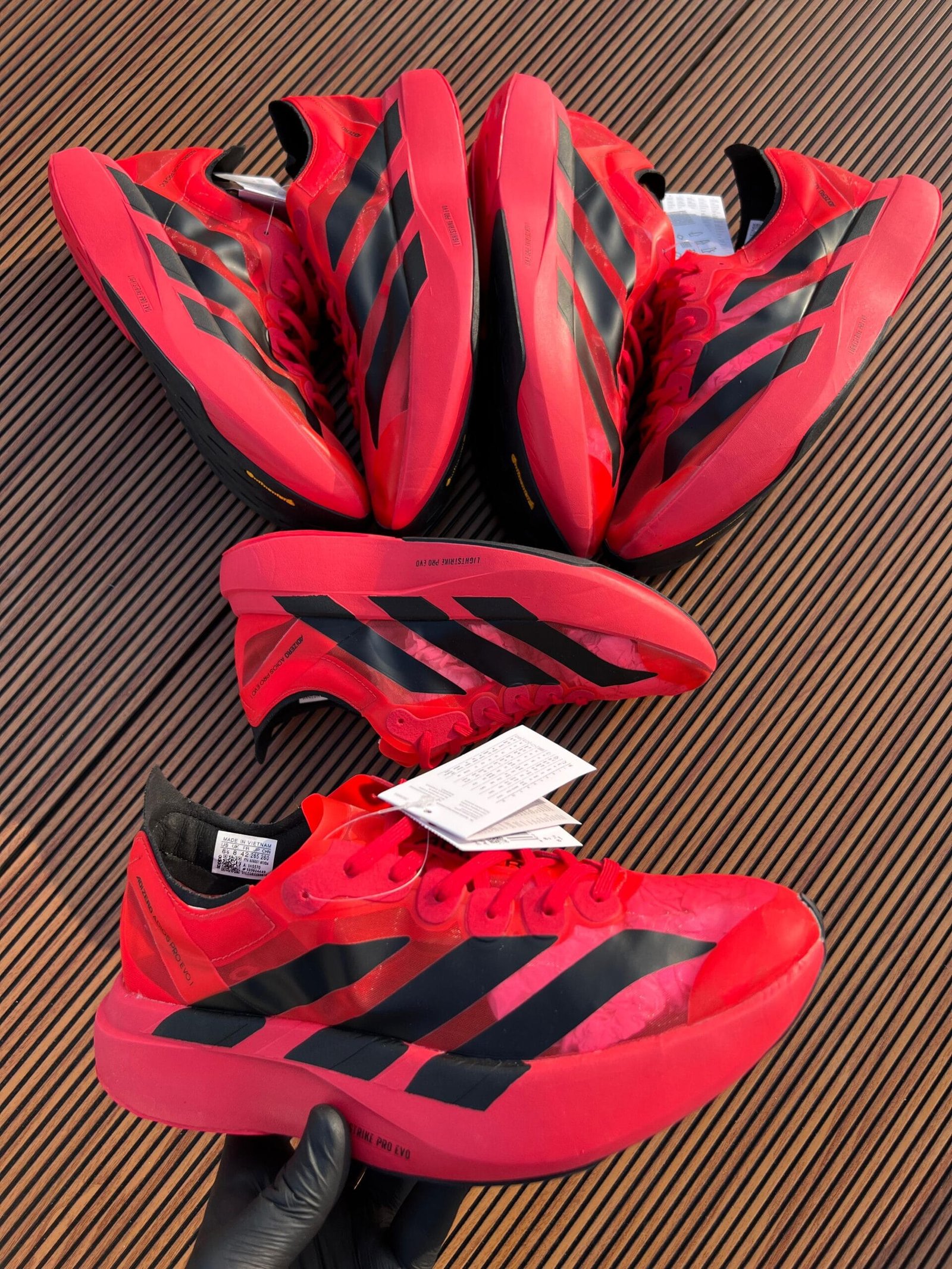 Adiox Pro 4 Red Sneakers For Boys (1) Adiox Pro 4 Red Sneakers For Boys