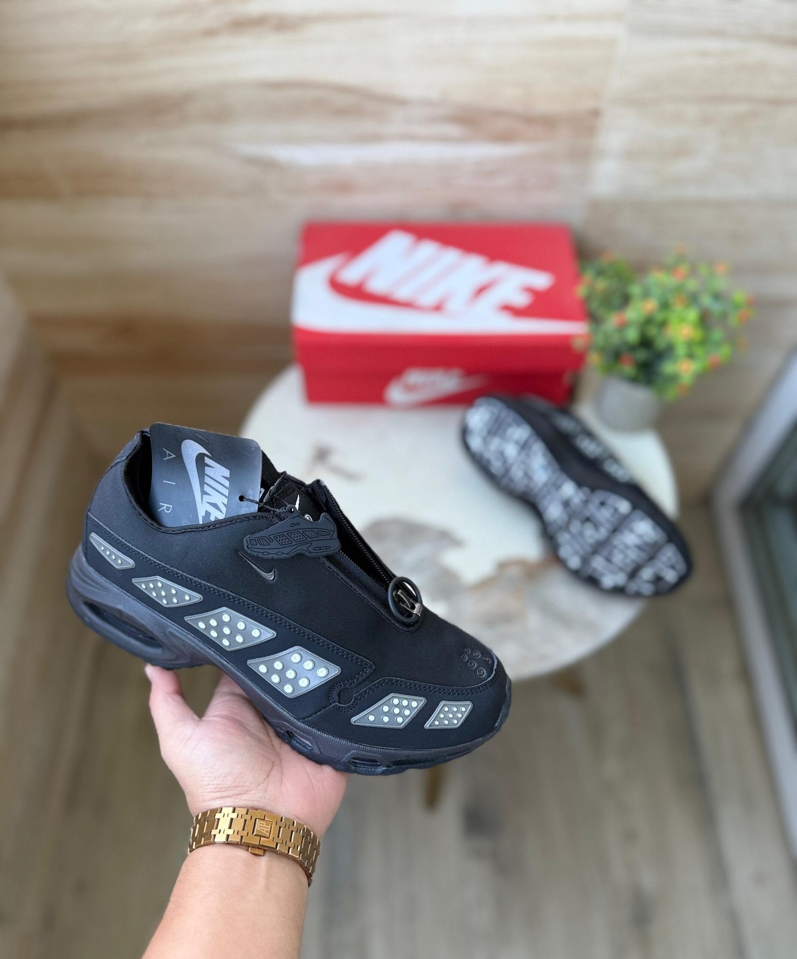 Air Max Sndr Blackout Sneakers On Sale
