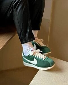 Cortez Fir Green Sneakers For Boys