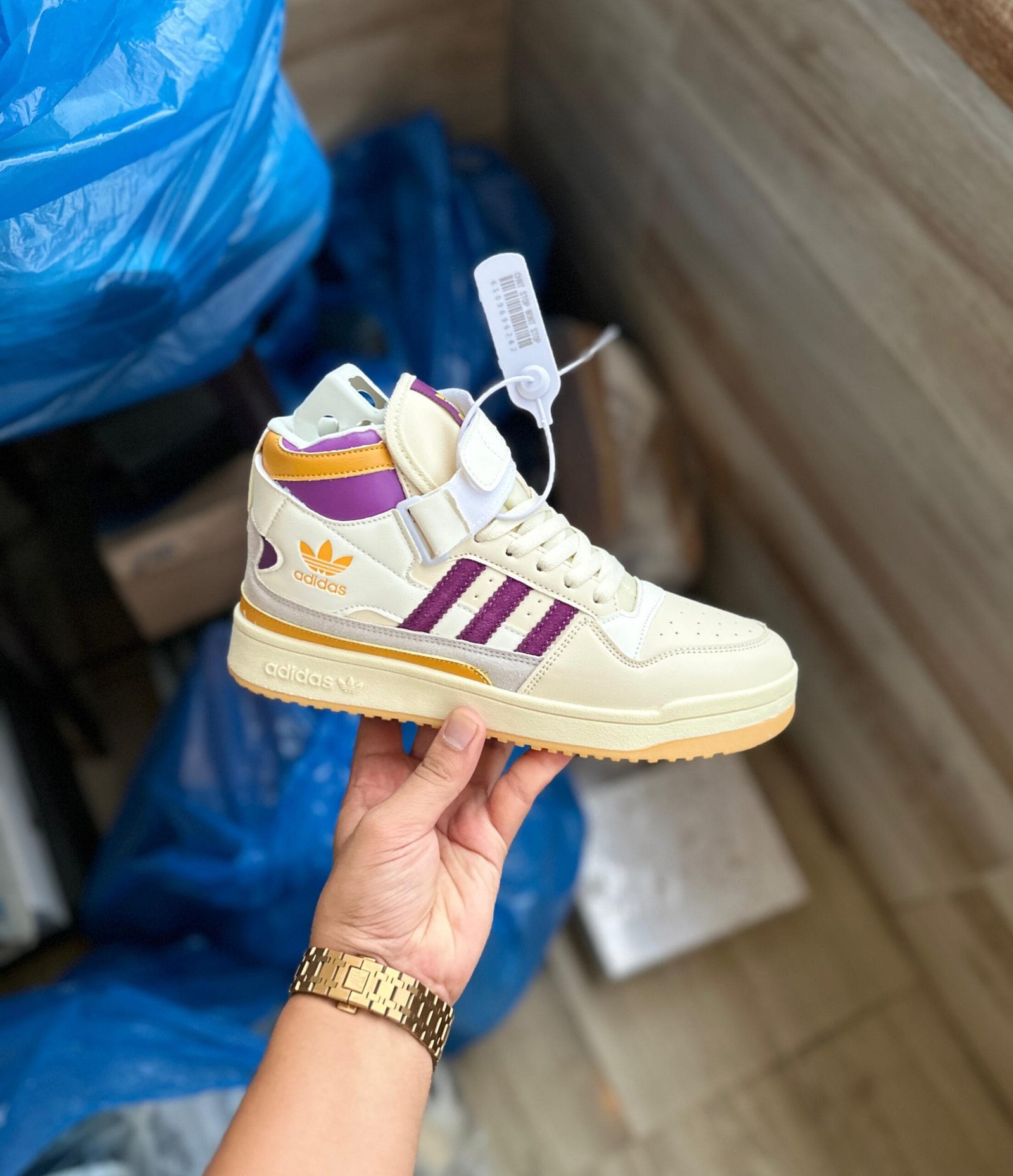 Forum 84 Mid Purple Stripes On Sale