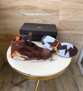 Jumpman Mvp Brown Orange Sneakers