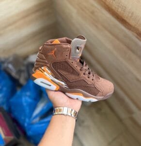 Jumpman Mvp Brown Orange Sneakers