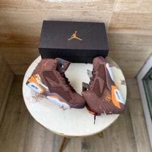 Jumpman Mvp Brown Orange Sneakers