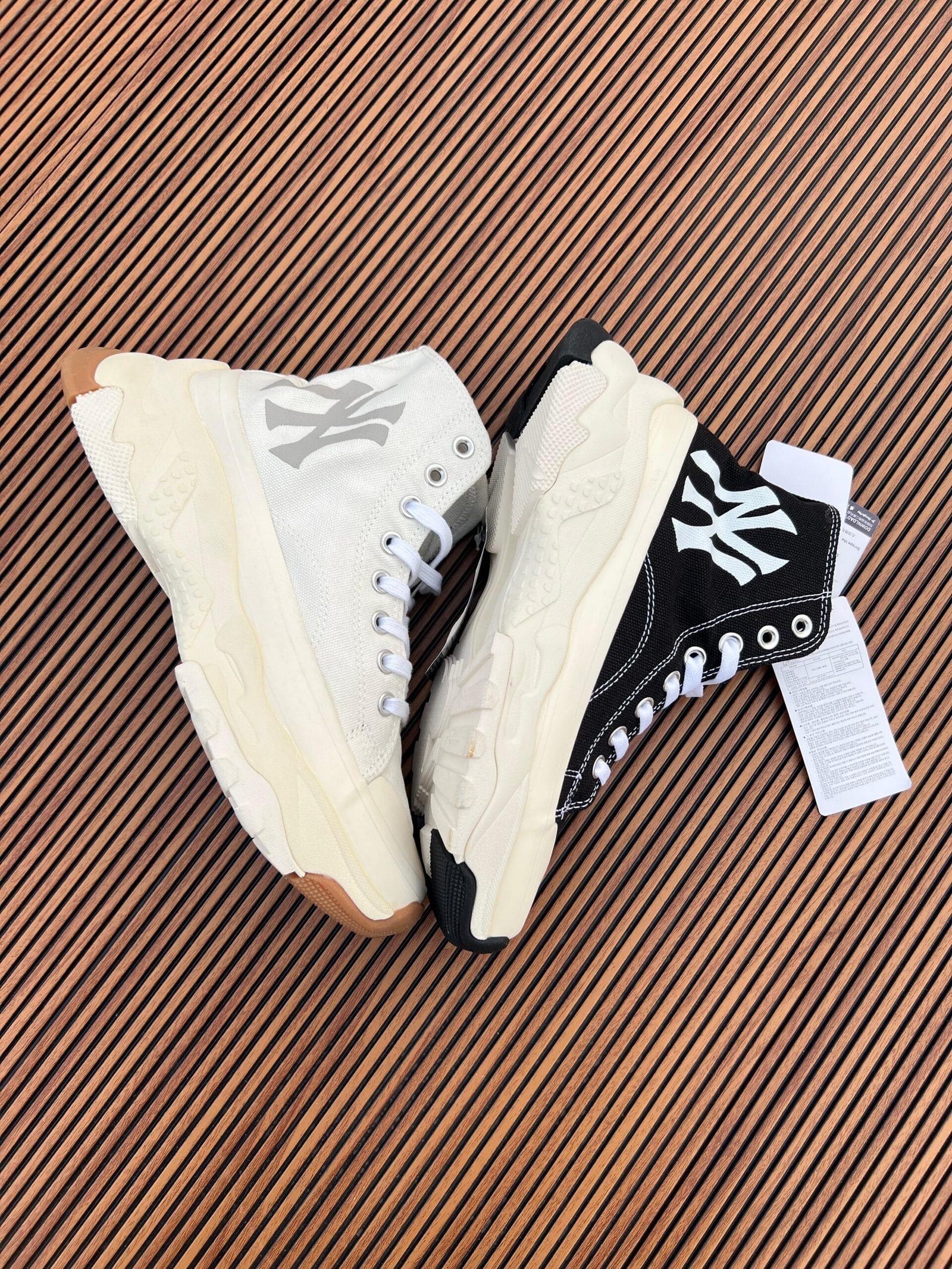 Mlb Chunky High Mono Sneakers For Boys (5)