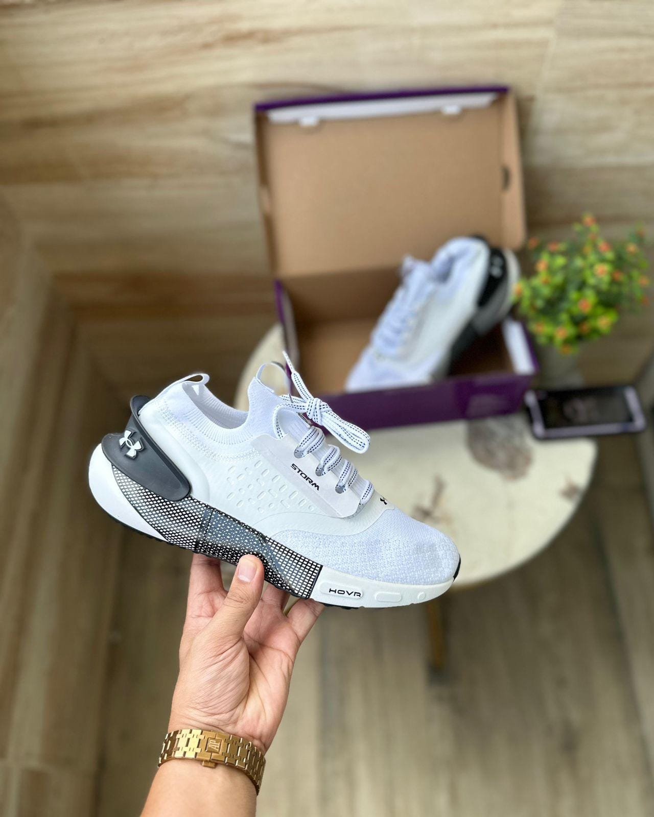 Phantom Hovr 2023 Sneakers White Black Phantom Hovr 2023 Sneakers White Black