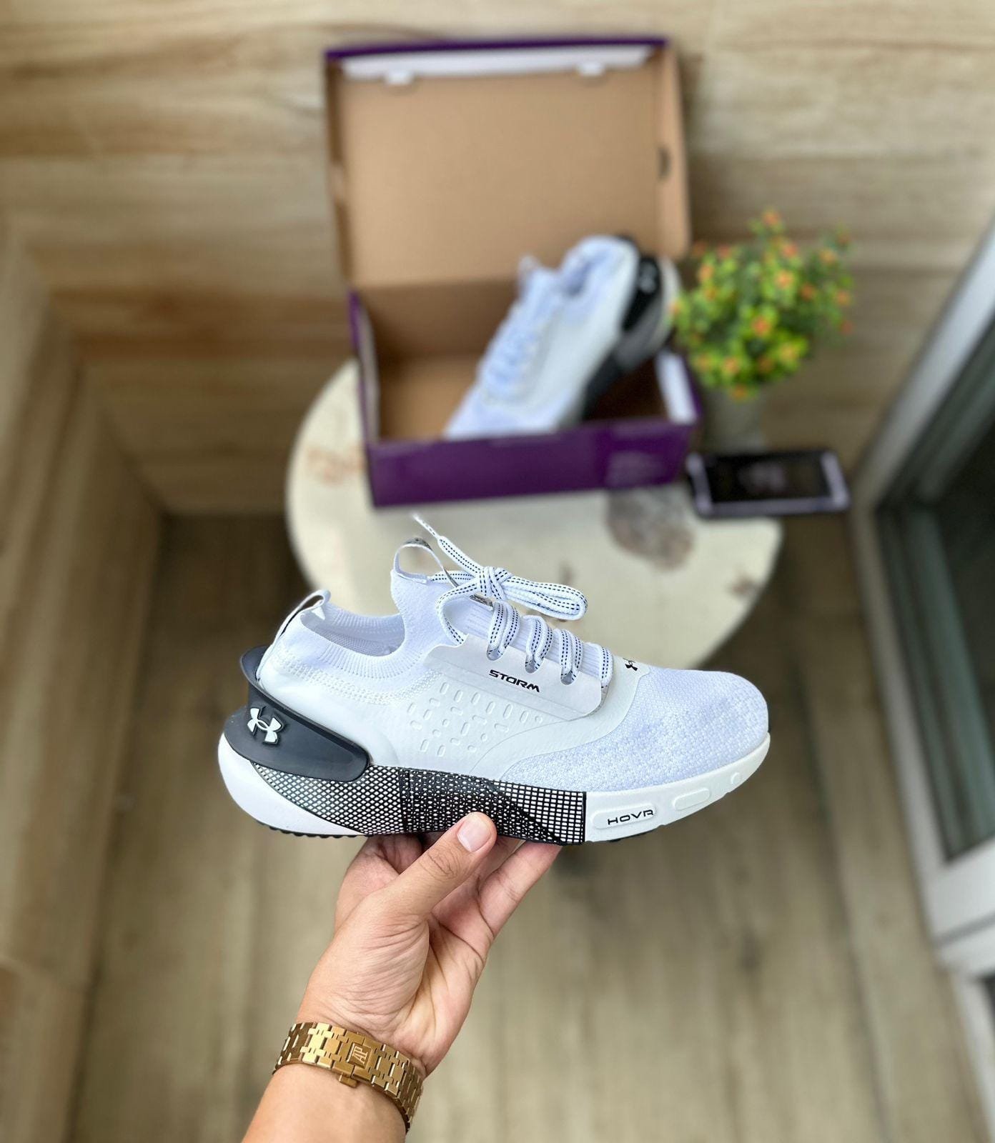 Phantom Hovr 2023 Sneakers White Black Phantom Hovr 2023 Sneakers White Black