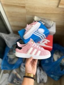 Campus 00s Bliss Pink Sneakers For Girls