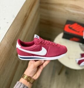 Cortez Nylon Red Sneaker For Boys