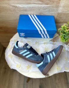 Handball Spezial Patent Blue Sneakers (2)