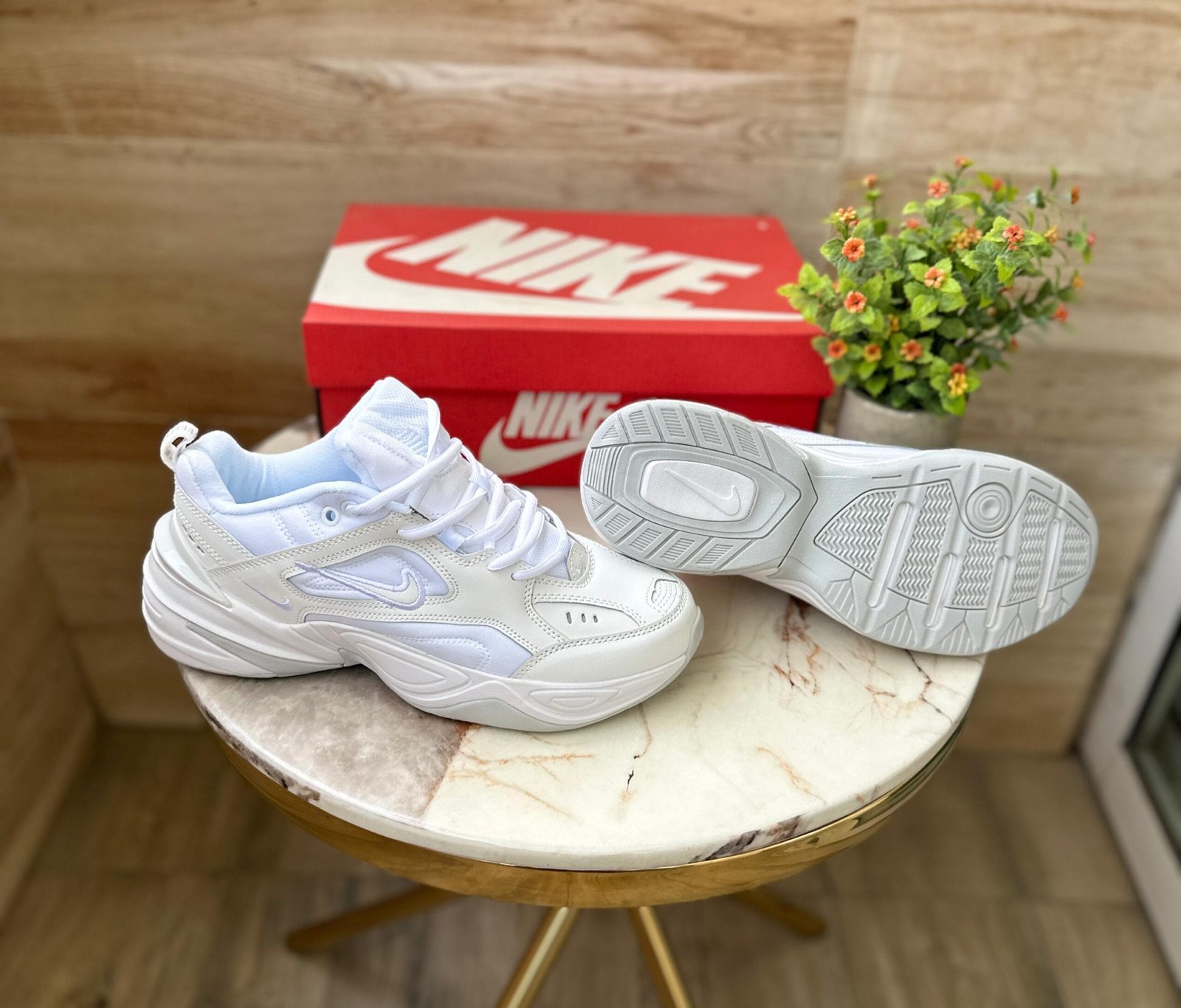 Mk2 Tekno Tripple White Edtn Sneakers Mk2 Tekno Tripple White Edtn Sneakers