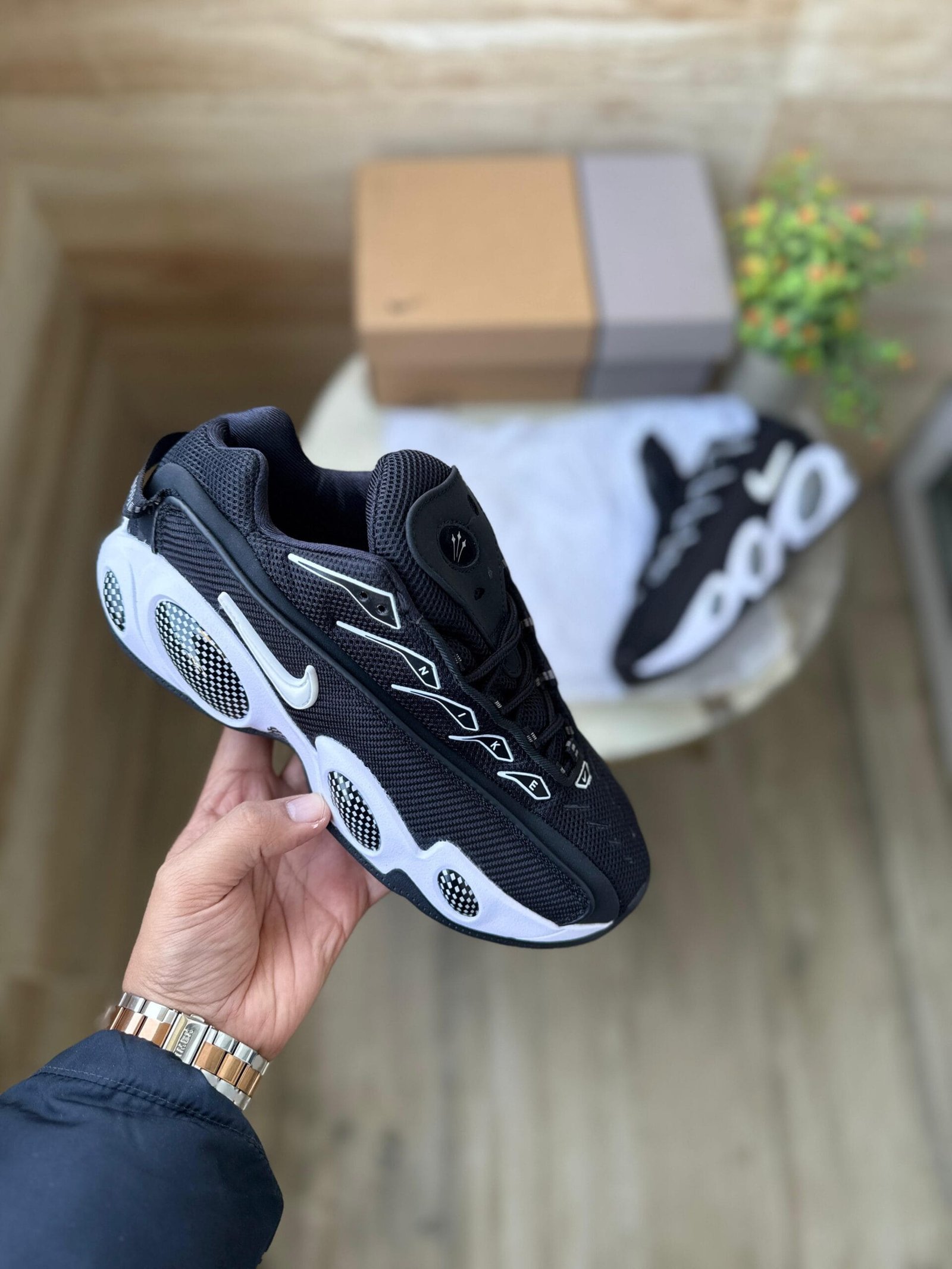 Nocta Glide Black White Sneakers Ua Quality