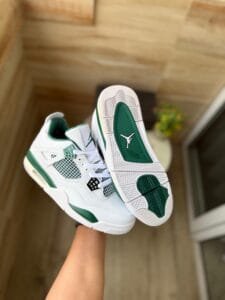 Retro 4 Oxidised Green Sneakers On Sale