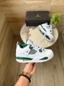 Retro 4 Oxidised Green Sneakers On Sale