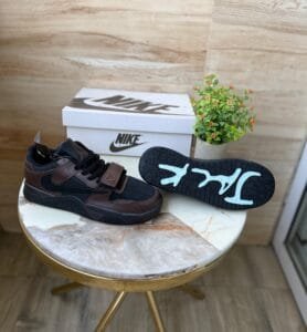 Retro Travis Cut The Check Dark Mocha Shoes