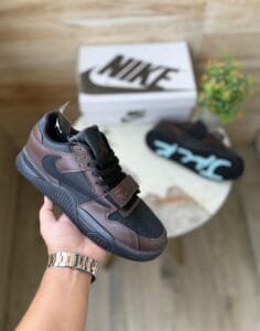 Retro Travis Cut The Check Dark Mocha Shoes