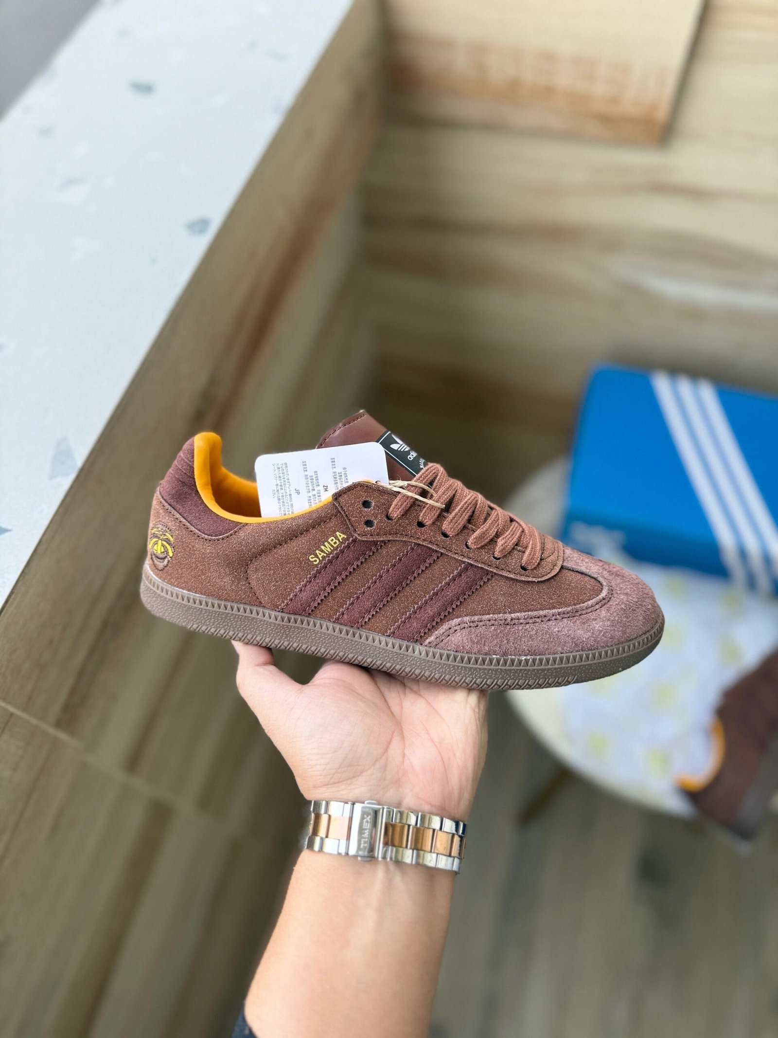 Samba Scarlet Brown Sneakers Unisex