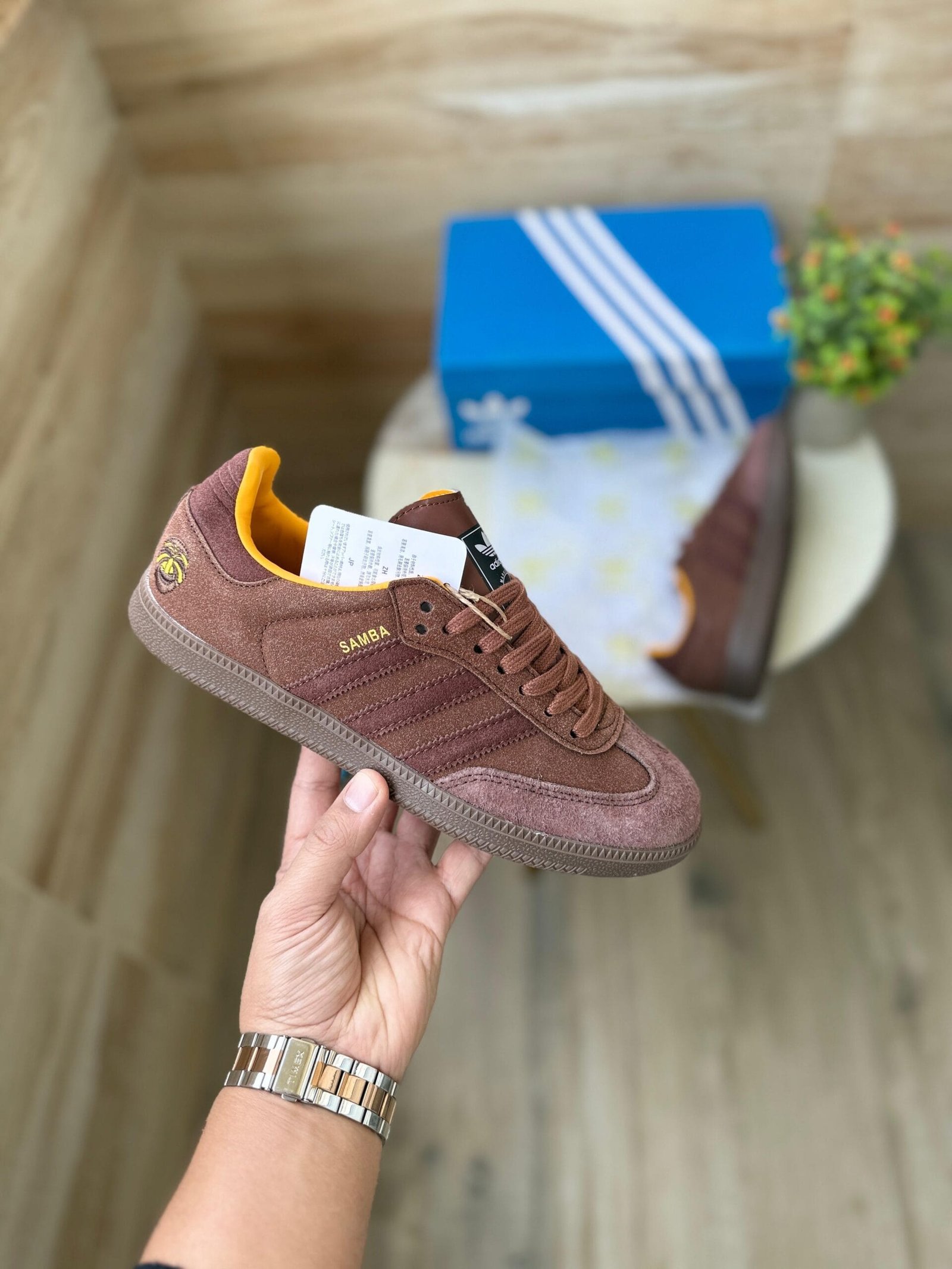 Samba Scarlet Brown Sneakers Unisex