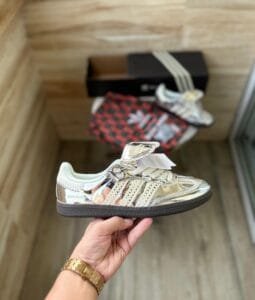 Samba X Wales Boner Silver Sneakers On Sale (2)