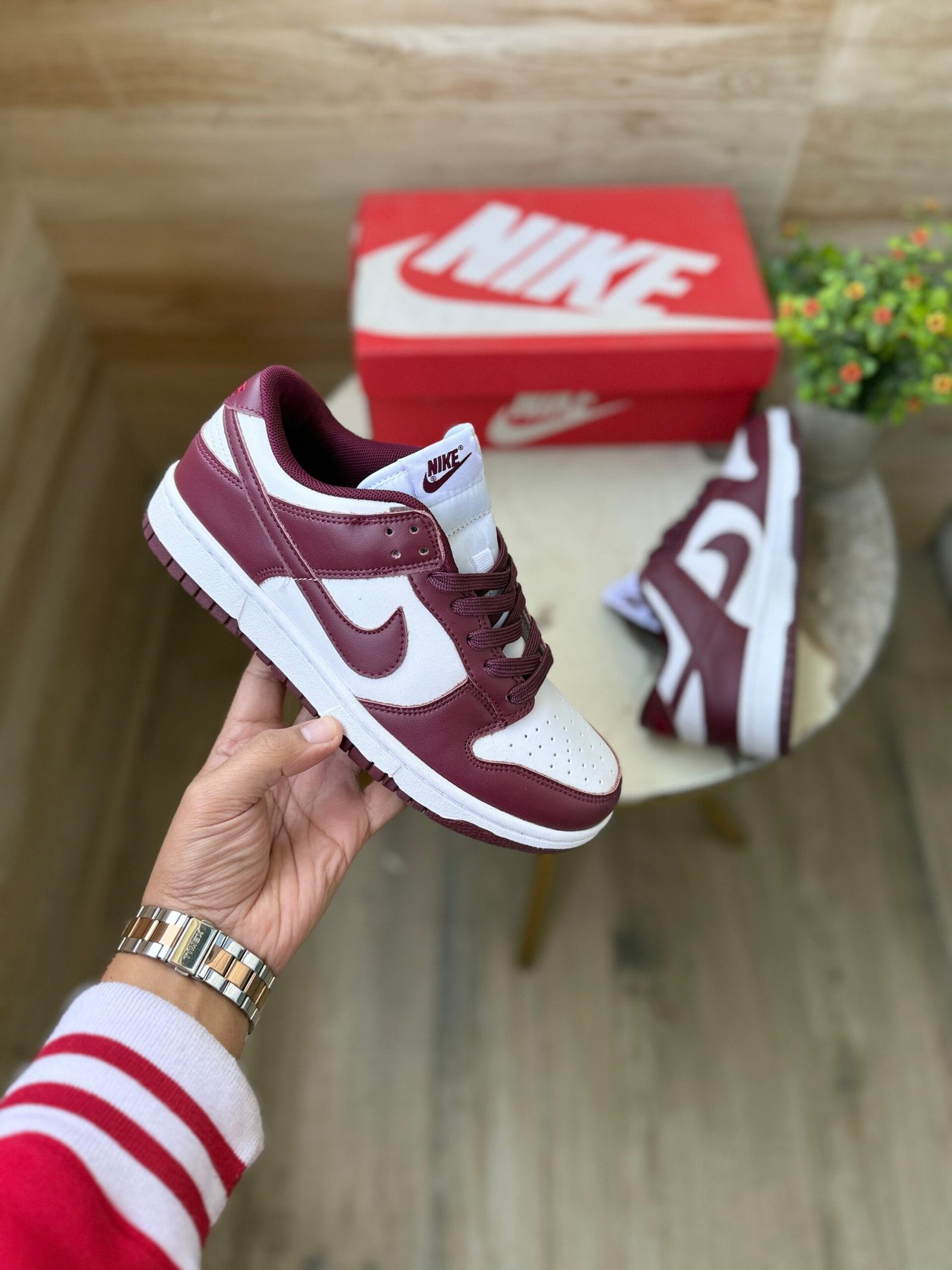 Sb Dunk Wine Sneakers Unisex On Sale (3) Sb Dunk Wine Sneakers Unisex On Sale (3)