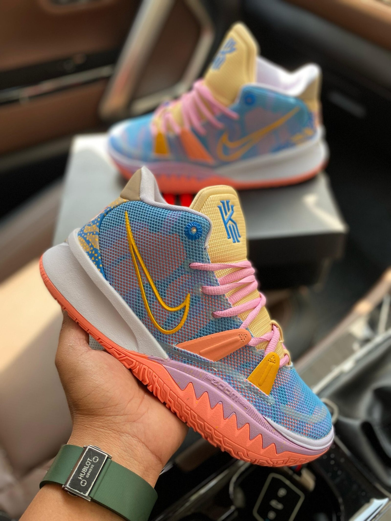 Kyrie 7 Imported Sneakers For Boys 4 Colors (1) Kyrie 7 Imported Sneakers For Boys 4 Colors