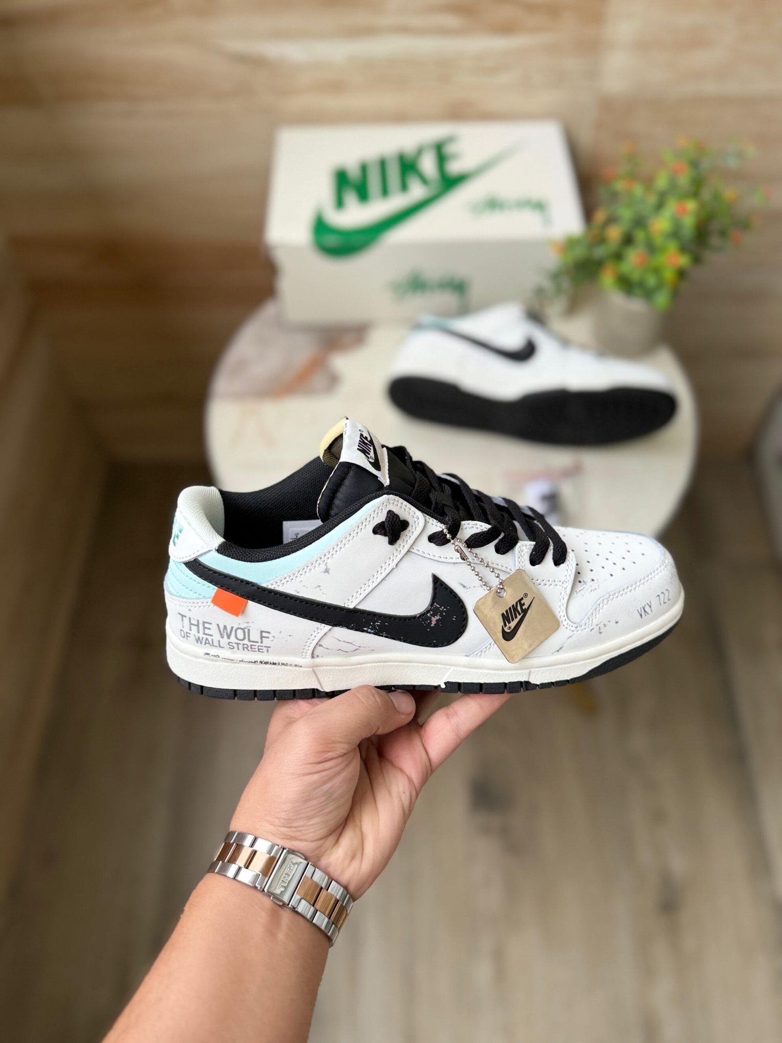 Sb Dunk Custom 2025 The Wolf Sneakers