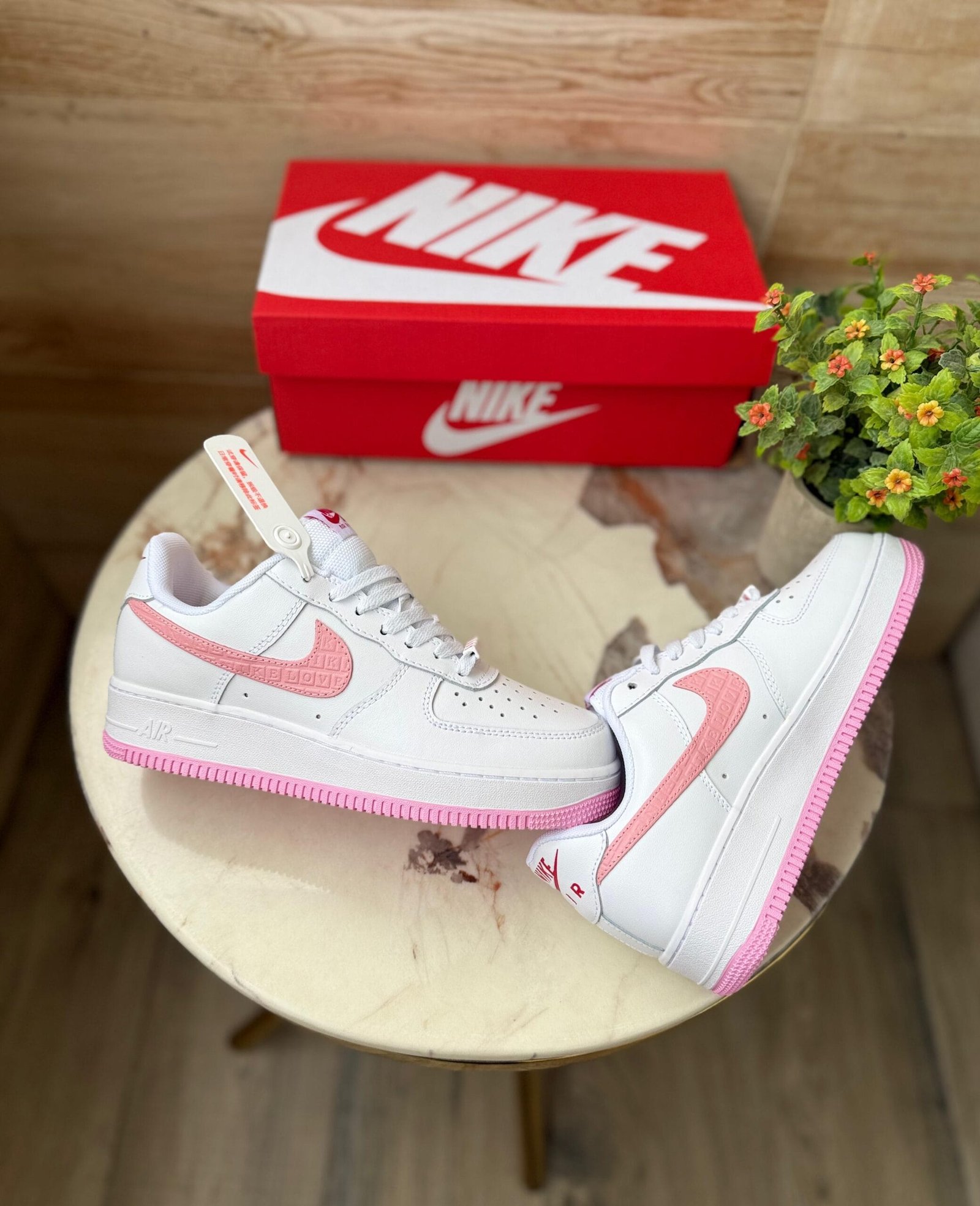 Valentine Love Sneakers For Girls