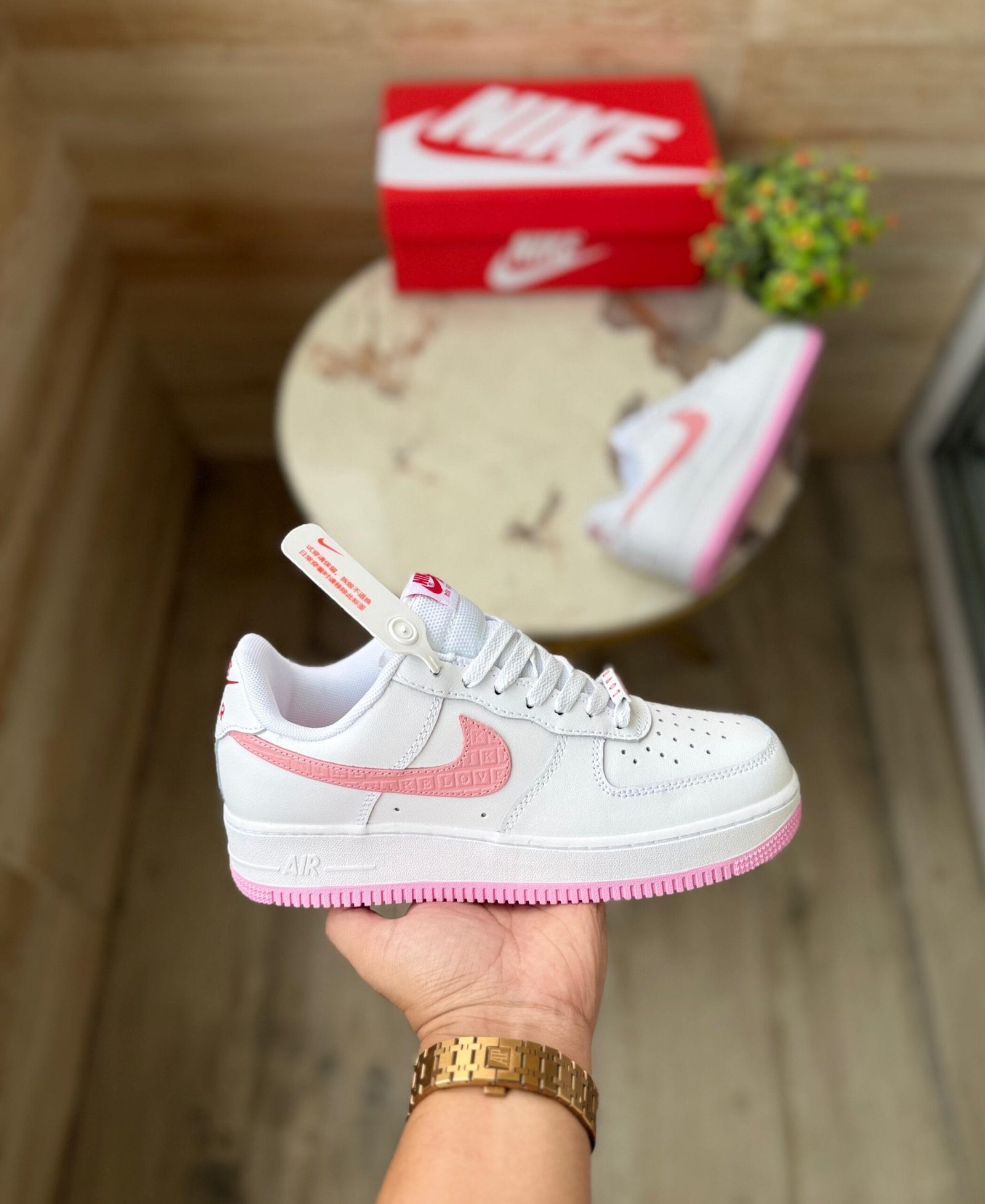 Valentine Love Sneakers For Girls