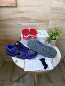 94 Ink Black Dunk Sneakers For Boys