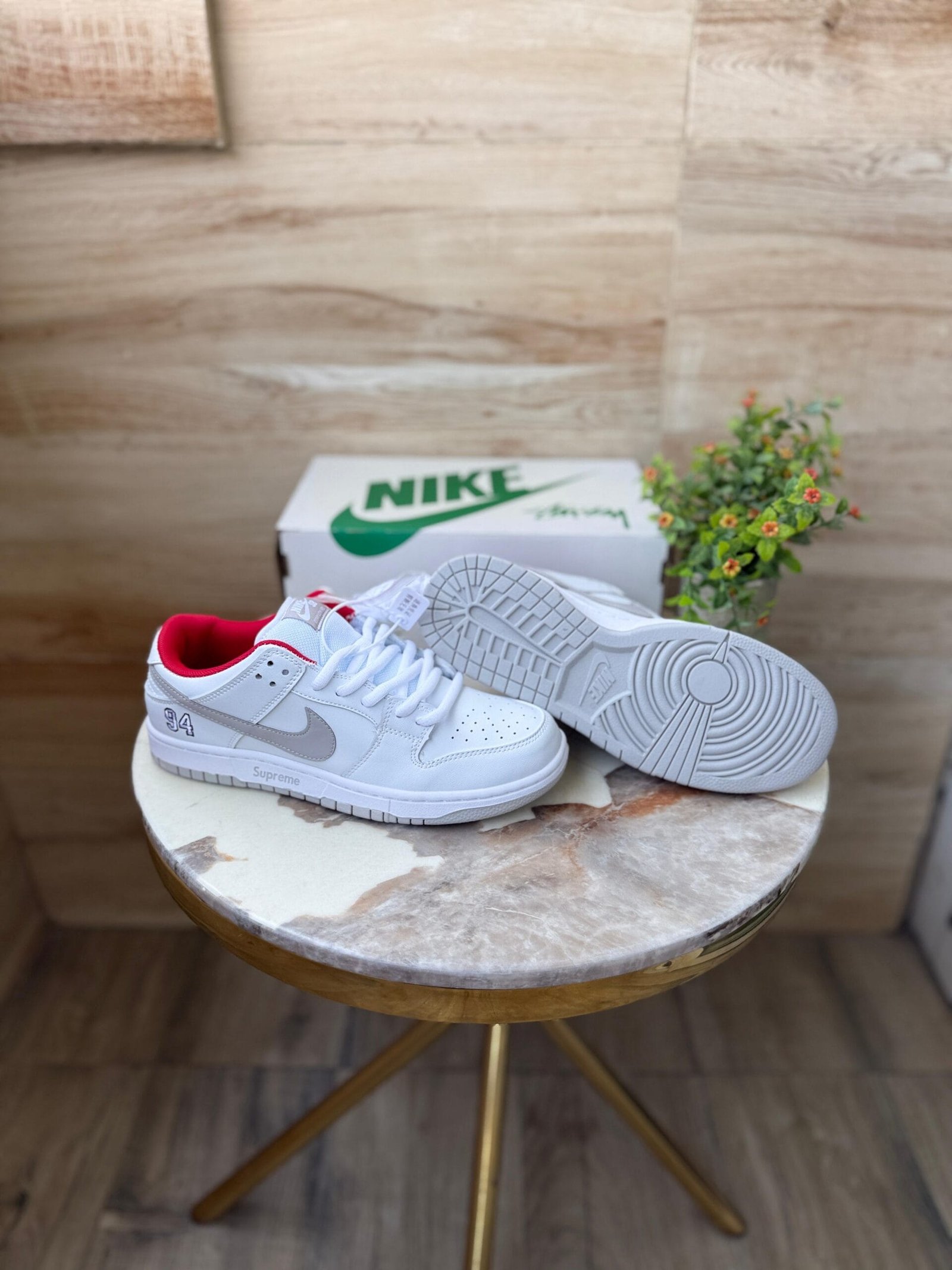 Dunk 94 White Grey Sneakers On Sale