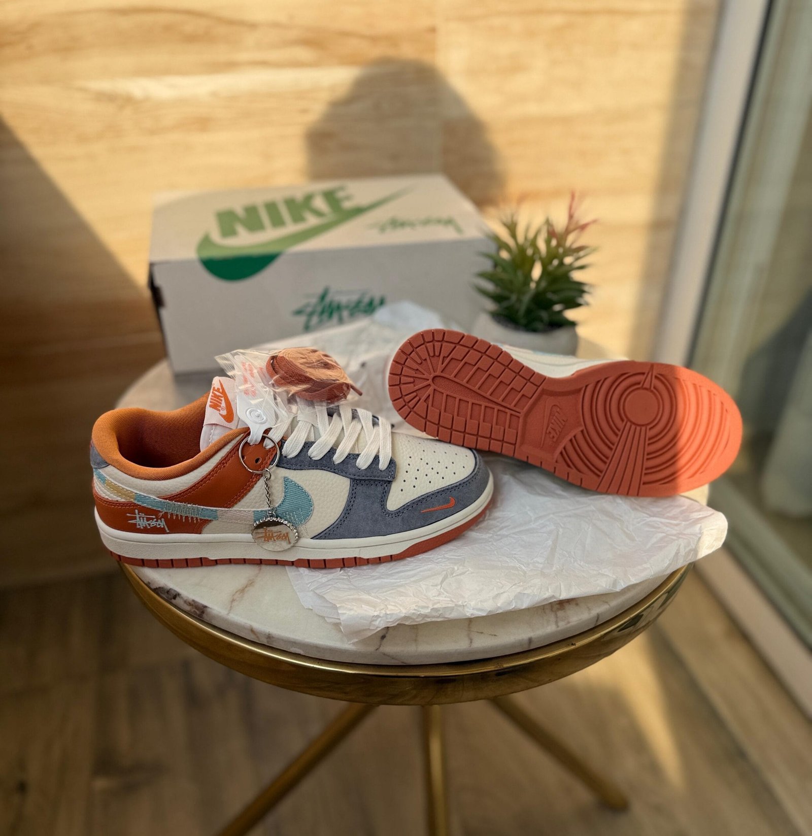 Dunk Stussy Orange 2025 Sneakers On Sale
