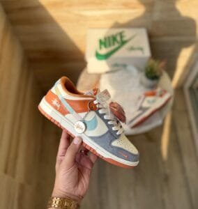 Dunk Stussy Orange 2025 Sneakers On Sale (3)