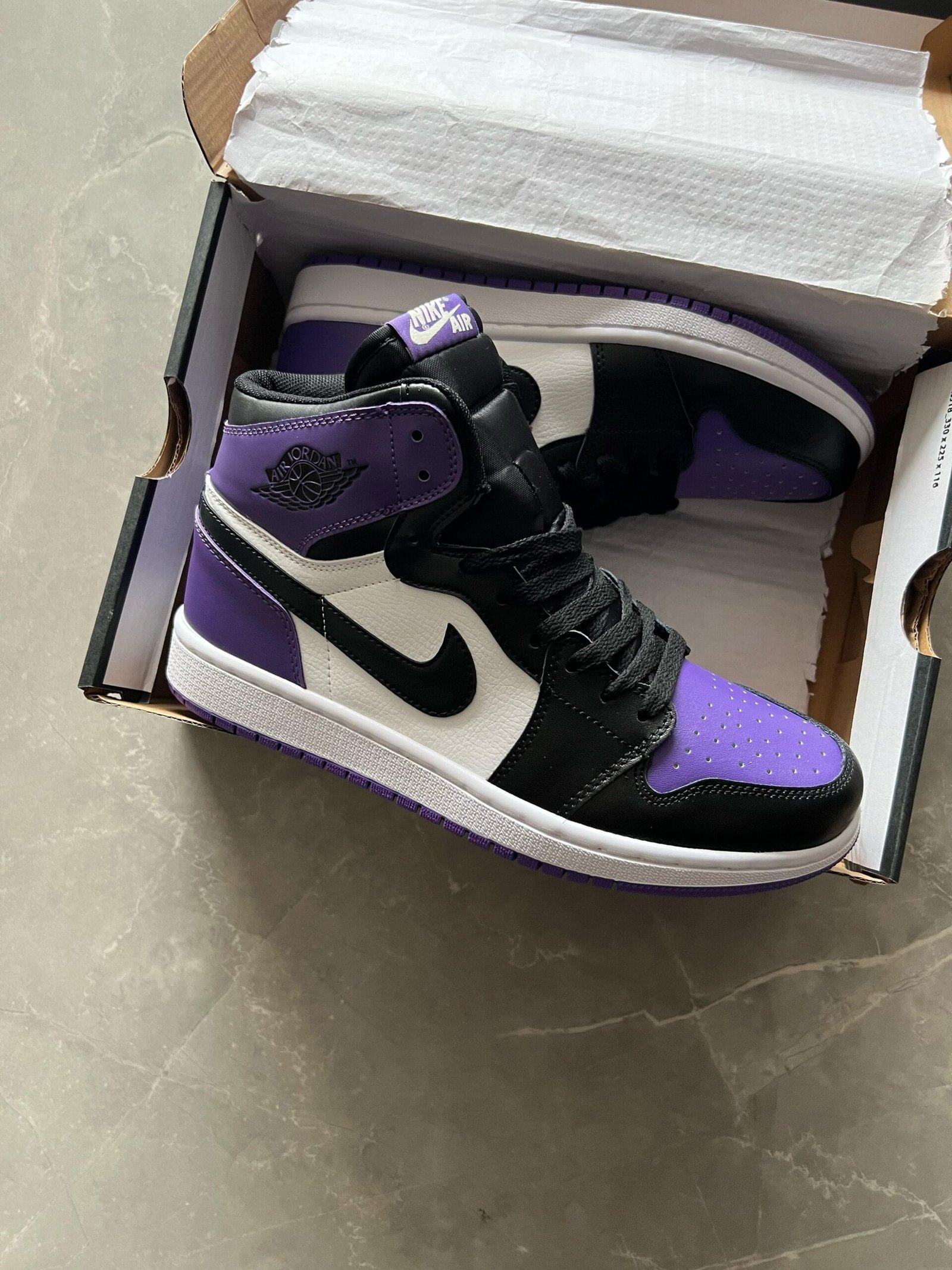 Purple Retro Sneakers On Sale For Boys (2) Purple Retro Sneakers On Sale For Boys