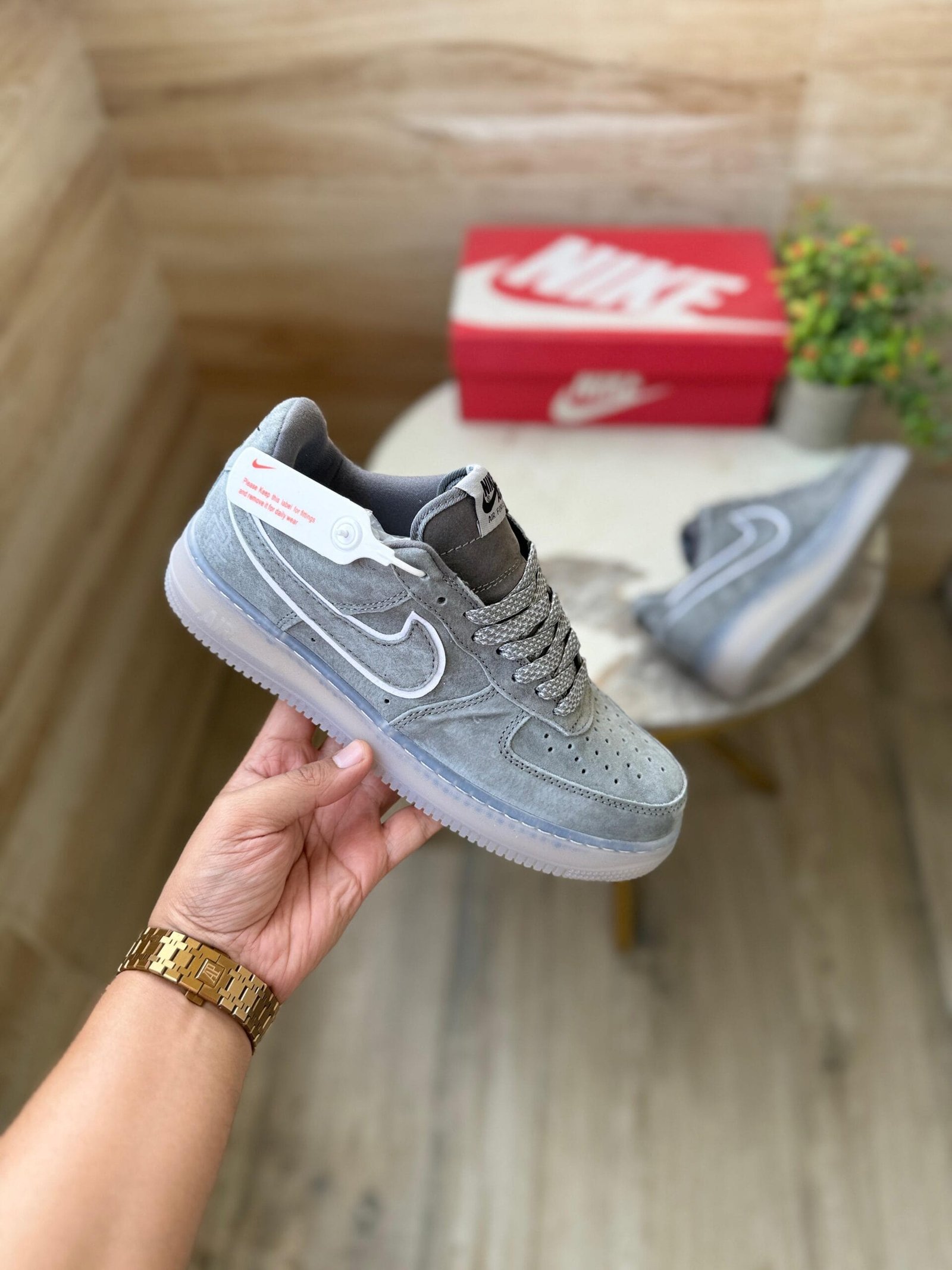 Reign Champ Grey Sneakers On Sale (3)