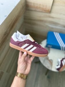 Samba Maroon Unisex Sports Shoes on Sale (2)