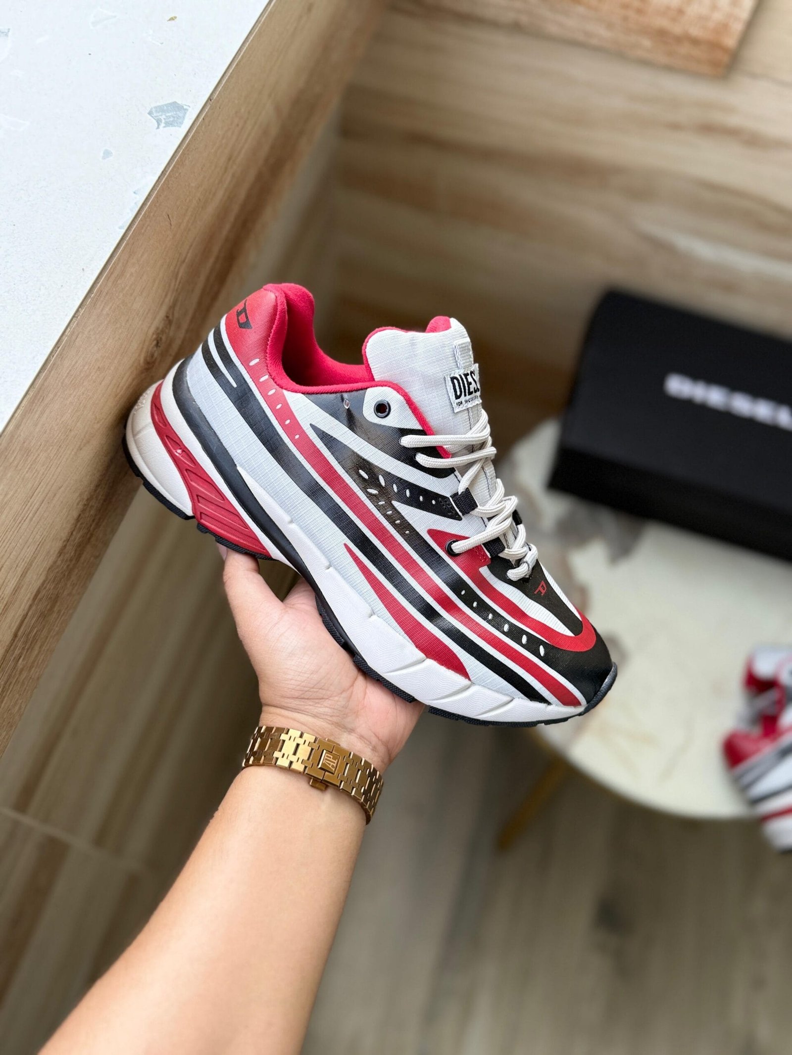 Imported Serendipity White Grey Sneaker (4)