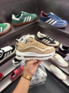 Airmax 97 Futura Beige Sneakers In Stock (3)