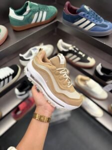 Airmax 97 Futura Beige Sneakers In Stock (4)