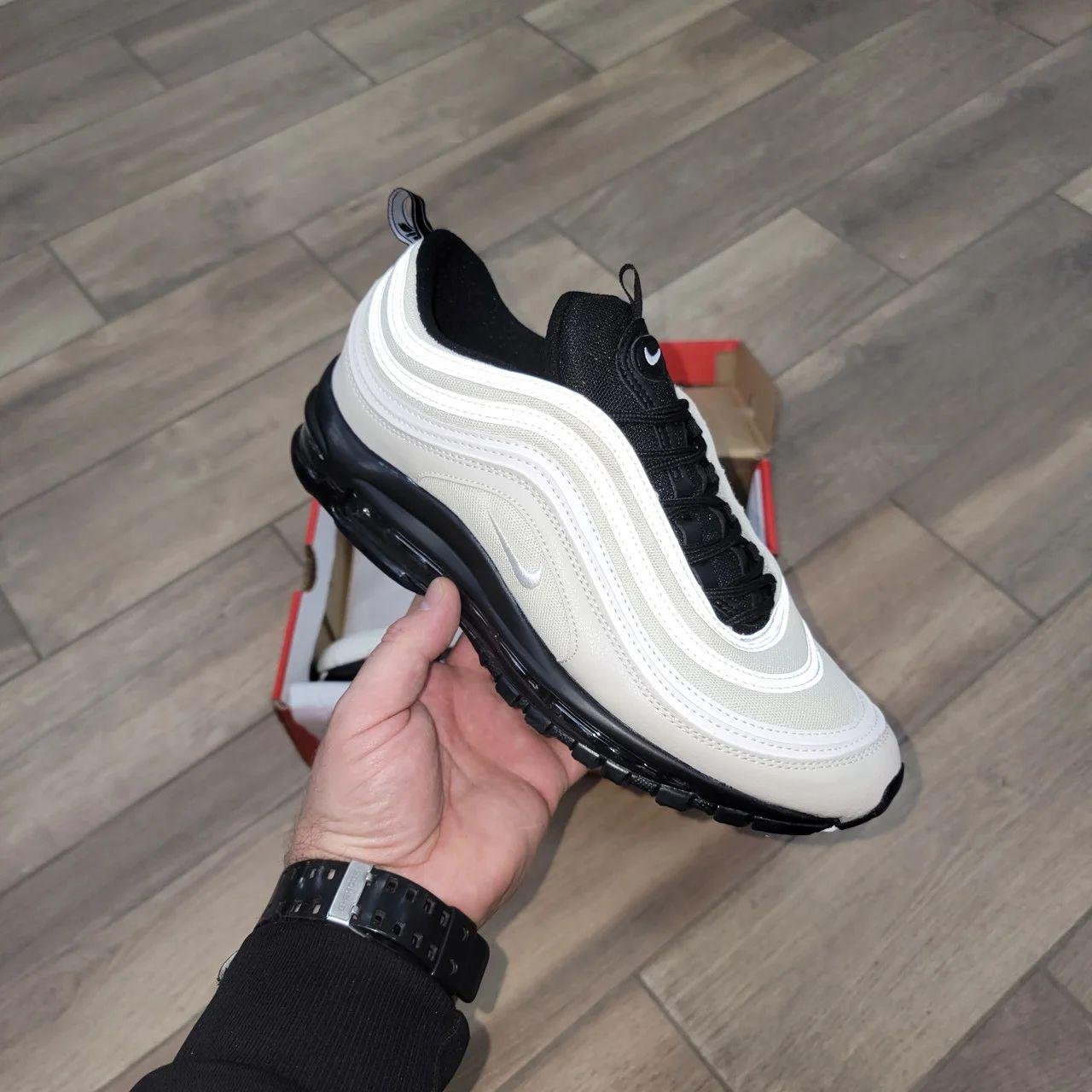 Airmax 97 Light Bone Sneakers On Sale (3)