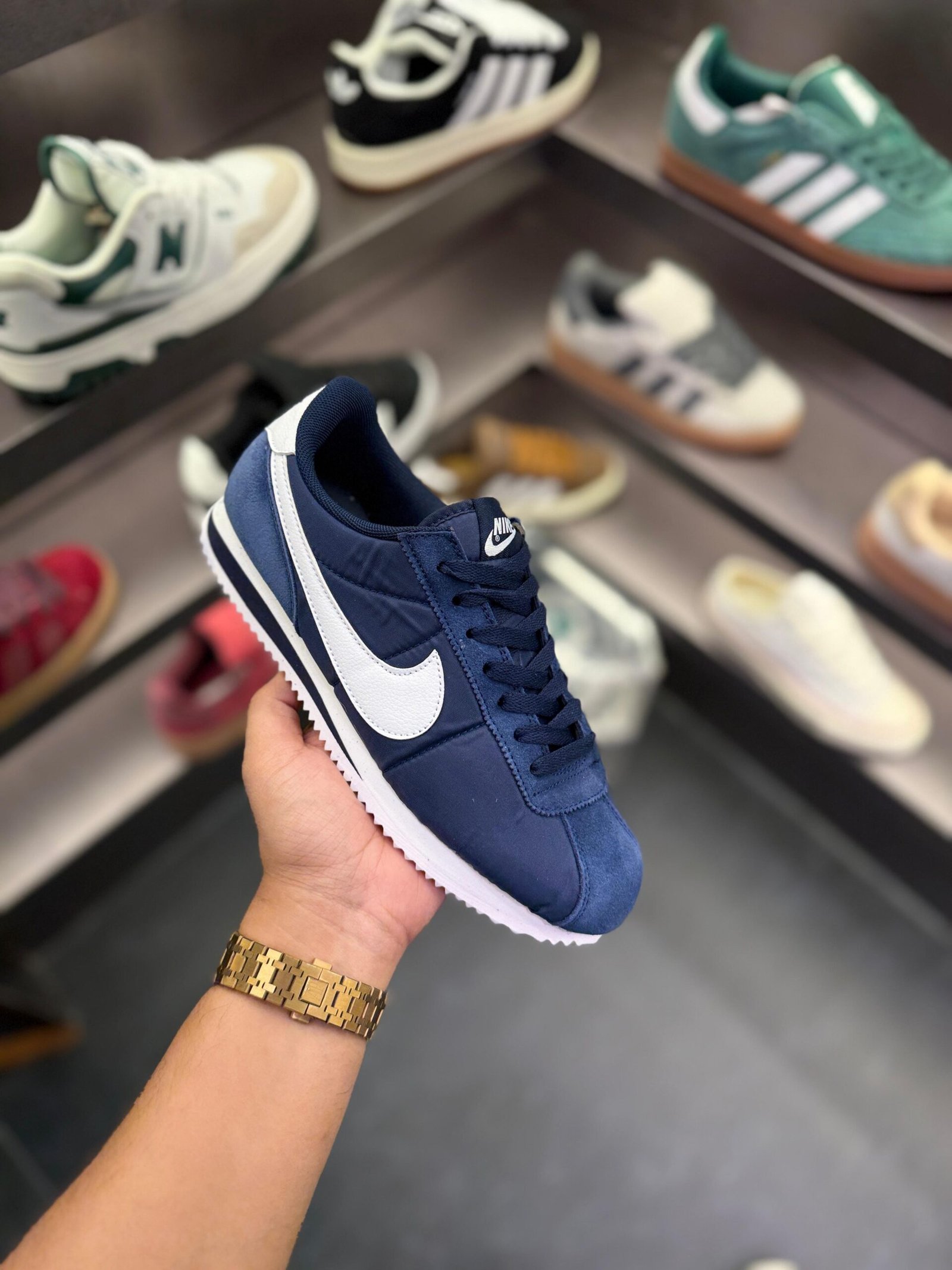 Cortez Nylon Navy Sneakers On Sale (1) Cortez Nylon Navy Sneakers On Sale (1)
