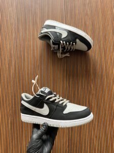Dunk Full Leather Black Sneakers On Sale (1)