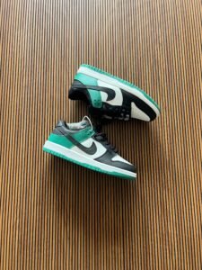 Dunk Low Green Black Sneakers On Sale (2)