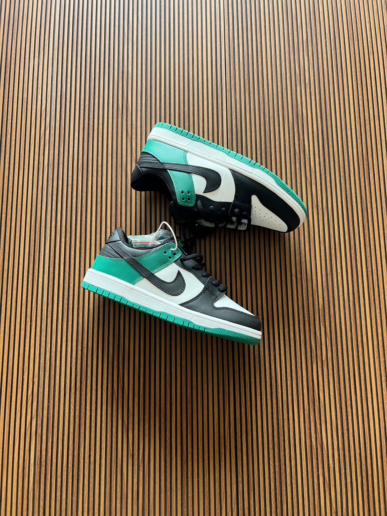 Dunk Low Green Black Sneakers On Sale (2)