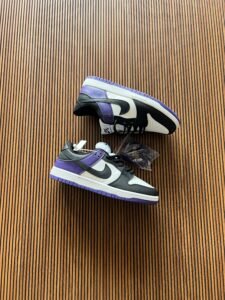 Dunk Low Purple Black Sneakers On Sale (1)