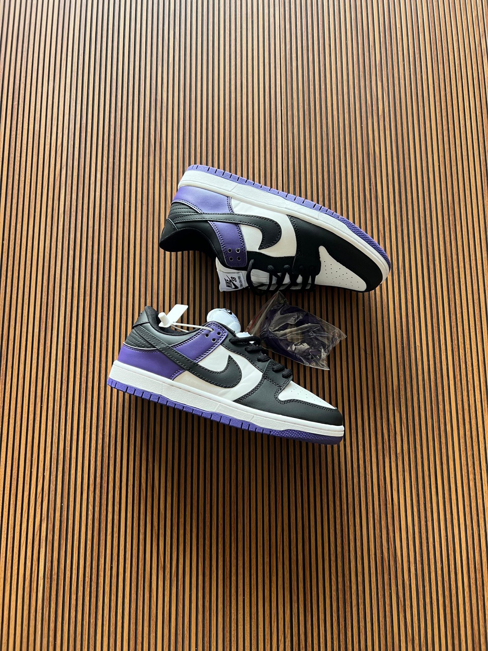 Dunk Low Purple Black Sneakers On Sale (1)